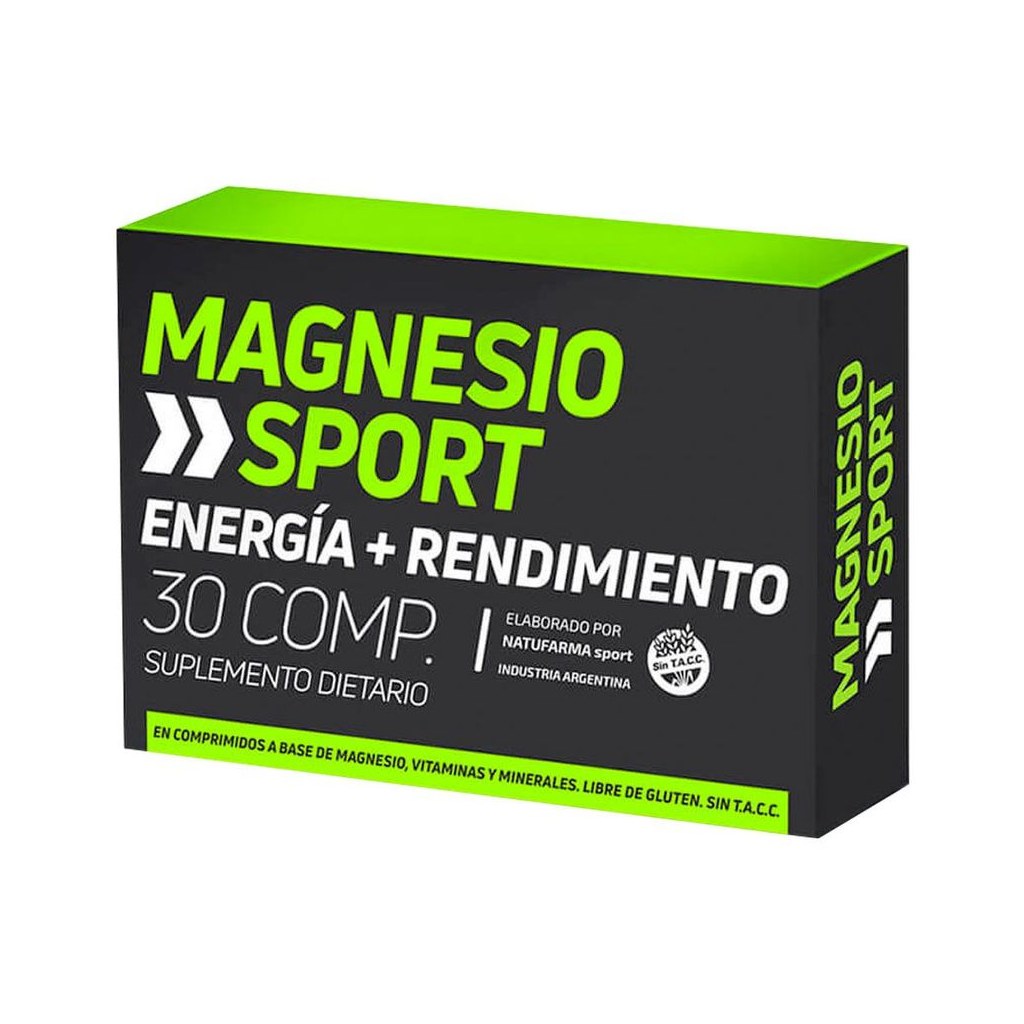 Multivitamínico Sport — Magnesio + 18 vitaminas y minerales